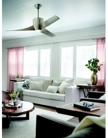 Kichler KLF-PHREE-56-BN- LED Dimmelhető mennyezeti ventilátor PHREE 10W/230V + távirányító