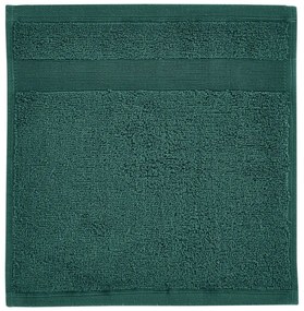 Sötétzöld frottír pamut törölköző szett 2 db-os 30x30 cm Anti-Bacterial – Catherine Lansfield