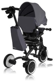 Lionelo - Gyerek tricikli TRIS PLUS Grey Stone