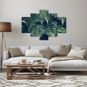 A páfrány levelek képe (150x105 cm)