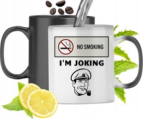 Mágikus Bögre Dohányosoknak Színváltós Nyomtatott Fényképpel