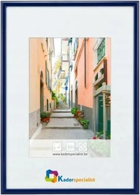 Platinum alumínium képkeret sötétkék 40x50cm Plexi
