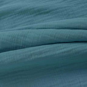 Goldea muszlin ágyneműhuzat – petrolkék 140 x 200 és 70 x 90 cm