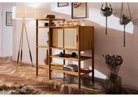 Tölgyfa könyvespolc 120x123 cm Pola - The Beds