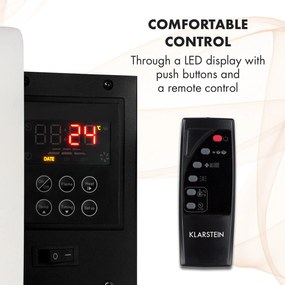 Belfort Light & Fire, elektromos kandalló, 1000/2000 W, távirányító, fehér