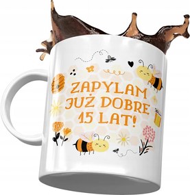 Születésnapi bögre 15 15. 15. Tökéletes Ajándék Nyomtatott Fotóval