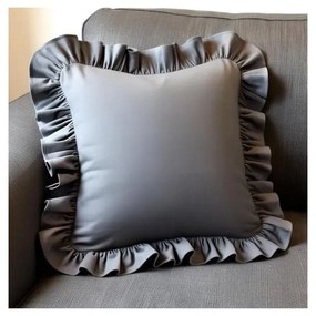 Pamutkeverék párnahuzat 40x40 cm Ruffled – Mila Home