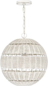 Quoizel boho kültéri függeszték lindendale fehér elsqz-lindendalepawh IP44