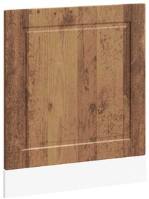 mosogatógép panel Porto régi fa 60x1,5x67 cm műanyag fa