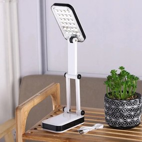 RETOO LED asztali lámpa 24 LED-del és USB kábeles tápegységgel - YT-666