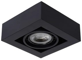 Lucide 09120/12/30 - LED Dimmelhető spotlámpa ZEFIX 1xGU10/12W/230V fekete