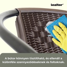 Elzas 4+1 kerti bútor garnitúra szett