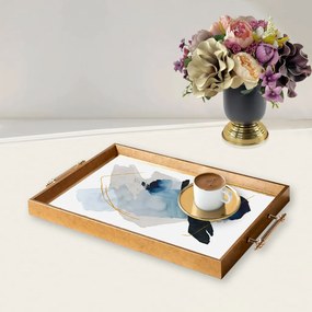 Üveg tálca, 38×24 cm – TPEA1