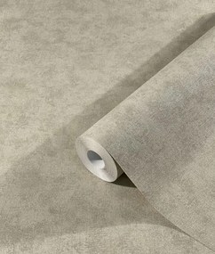 Krémszínű, Dörzsölő Hatású, Fényes Vinil Tapéta