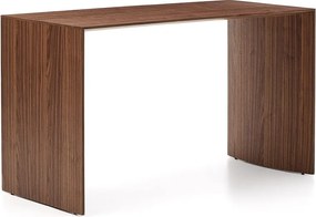 Íróasztal diófa dekorral 60x140 cm Litto – Kave Home