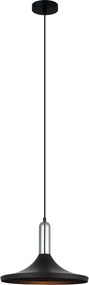 Italux modern skandináv függeszték lusty króm fekete itxmdm-3027/1 bk+cr