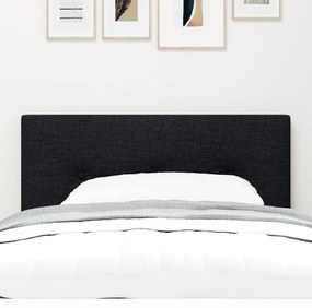 Fejtámla Gombos Bútorszövet Fekete 90 cm