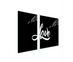 Üveglap És Vágódeszka 100x52 Fekete Edzett Üveg