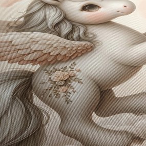 Kép - Egyszarvú a felhőkben (70x50 cm)