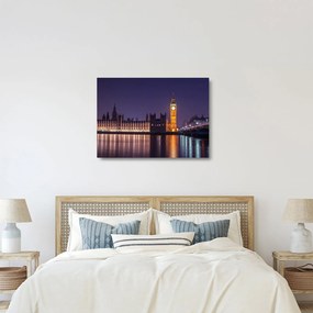 Londoni kép (üvegen) (70x50 cm)