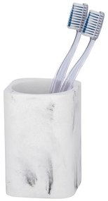 Desio fehér-szürke fogmosó pohár - Wenko