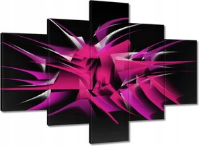 Vászonkép 100x70 Divatos lila tüskék