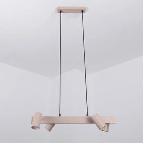Brilagi - Kábeles csillár SELE 4xGU10/30W/230V bézs