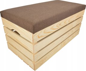 Puff Fa Kárpitozott Láda Nagy