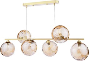 Dar Lighting Spiral SPI6435-11 Függőlámpa 6x40w/g9 ip20