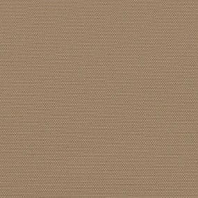 tópszínű behúzható oldalsó napellenző 100 x 1000 cm