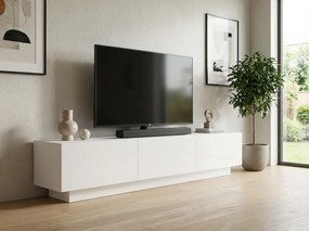 TV szekrény DOLCE 180 cm, fehér