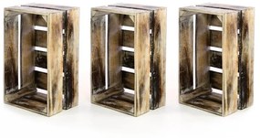 DIVERO Tárolódoboz VINTAGE 42 x 23 cm