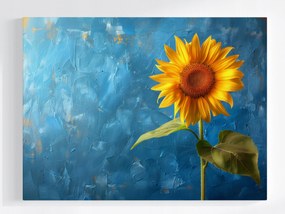 Canvas Vászonkép Természet Napraforgó Virág Növény 80x60