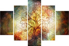 Absztrakt kép fáról (150x105 cm)