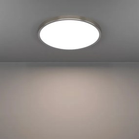 Eglo 901421-LED RGBW FUEVA-Z mennyezeti fürdőszobai lámpa LED/17,5W/230V átm. 38,9 cm IP44 króm