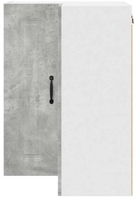 Fali konyhaszekrény Beton Szürke 57 x 57 x 80 cm Faanyag