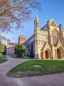 Poszter 30x40cm St Albance székesegyház, Assaf Frank