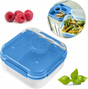 Uzsonnás Doboz Műanyag 1.6 L Kék