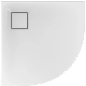 Cersanit Tako félkör alakú zuhanytálca 90x90 cm fehér S601-120
