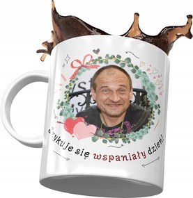 Pawel Kukiz Kukiz bögre 15 Politikusok Ajándék Nyomtatott Fotóval