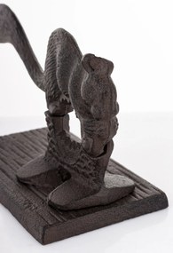 Diótörő öntöttvas barna 11x20x8.5cm