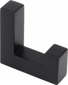Bútorakasztó Keskeny Kicsi Téglalap Alakú K2201 Fekete 40 MM