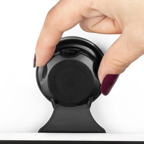Bestlock Black Double Hook Squeegee fekete vízlehúzó öntapadós tartóval - Compactor