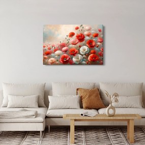 Kép - Pipacsok festménye (90x60 cm)