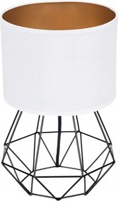 Éjjeli Asztali Lámpa Arany Búrával