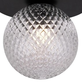 Musa fekete mennyezeti lámpa, ø 14 cm - SULION