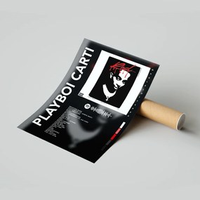 Poszter Album Playboi Carti Whole Lotta Red 30x40 Ajåndék ötlet