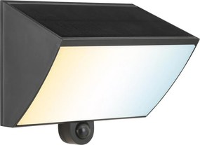 Brilliant - LED napelemes fali lámpa SIERRA LED/6W/3,7V 2000 mAh IP54 fekete