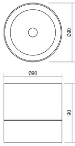 Redo 90628 - SHAFT LED kültéri spotlámpa, 13W/230V, IP65, barna