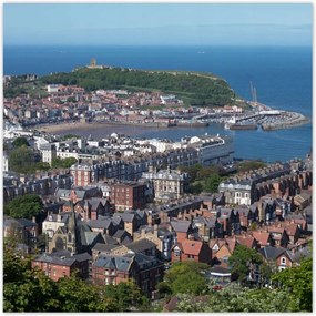 Poszterek 30x30 Kilátás a tengerre felülről